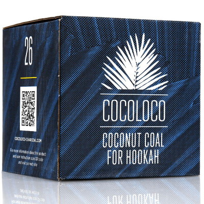 Купить Cocoloco 26мм, 64шт/уп - уголь для кальяна Cocoloco 26мм, 64шт/уп - уголь для кальяна